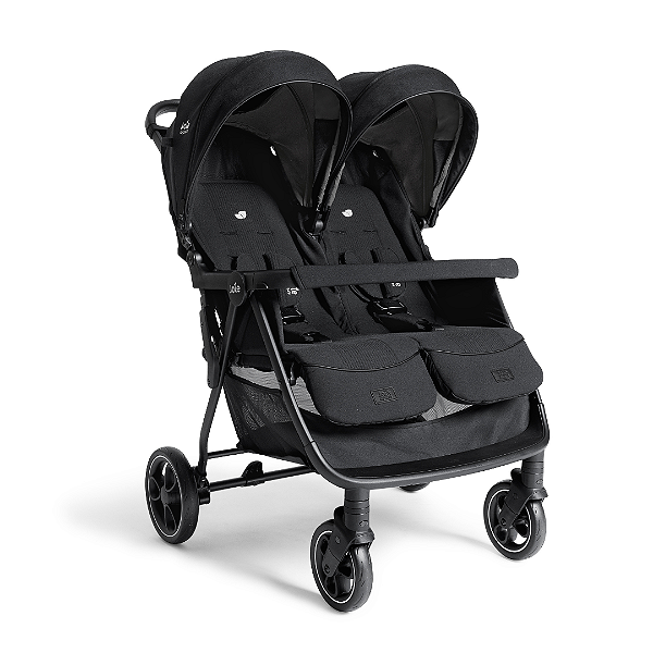 Carrinho duplo para gêmeos Estrella Preto Eclipse - Joie
