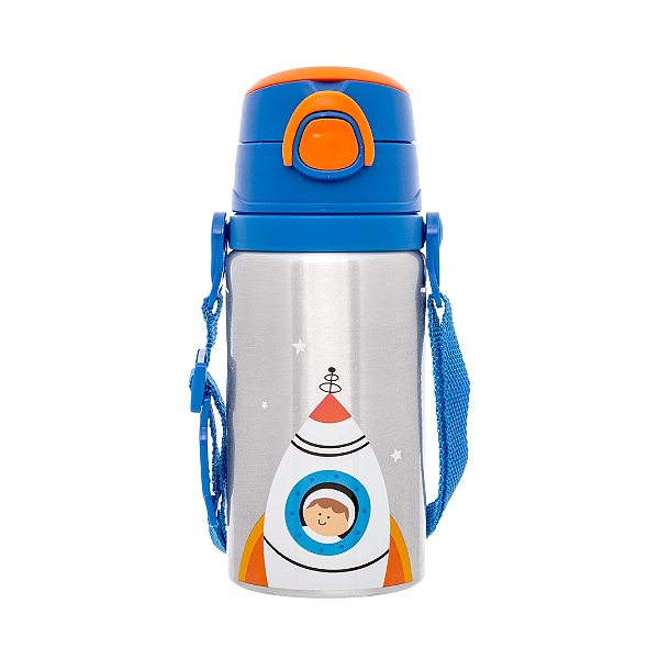Garrafinha De Alumínio Aventuras Astronauta - Buba