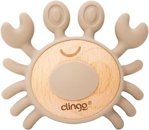 Mordedor Madeira E Silicone Siri Fendi - Clingo