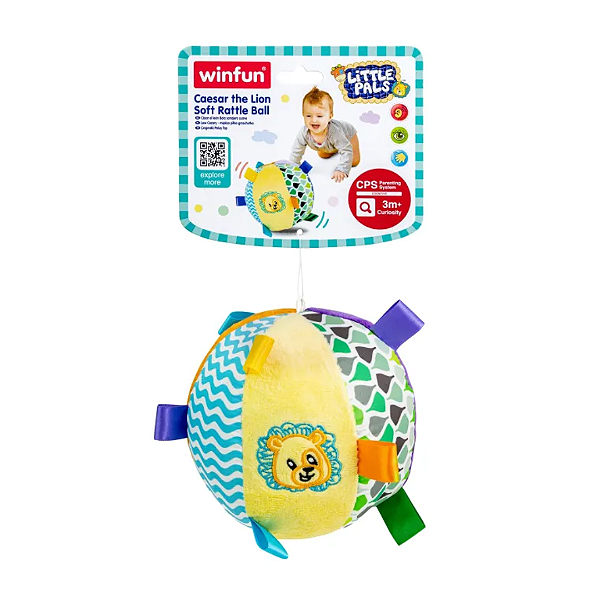 Bola Chocalho Macia - Winfun