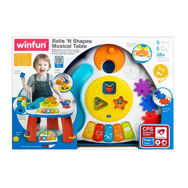 Mesa de Atividades Com Teclado - Winfun