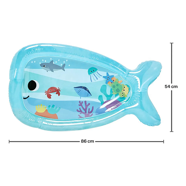 Tapete De Água Splash Desenvolvimento E Tummy Time +3m - Buba