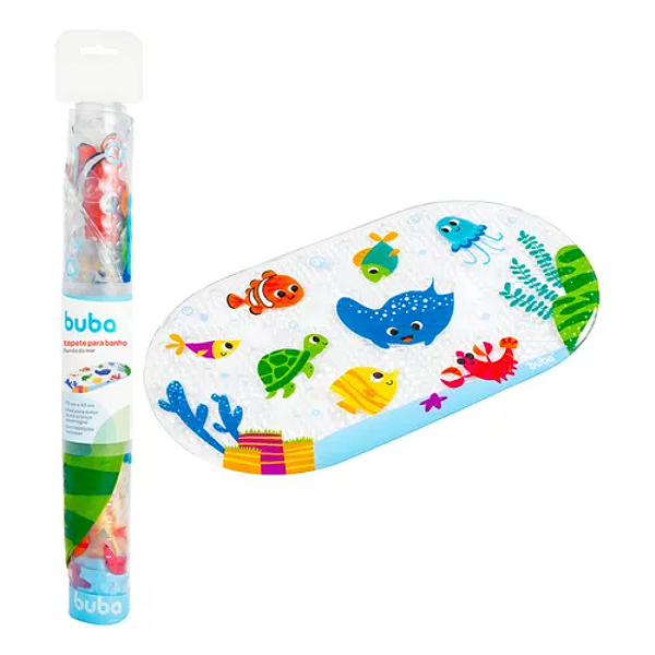 Tapete Para Banho Fundo Do Mar - Buba