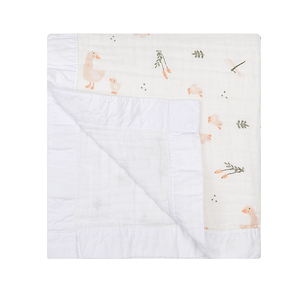 Manta Estampada Papi Soft Passeio dos Patinhos 1,0M X 80Cm