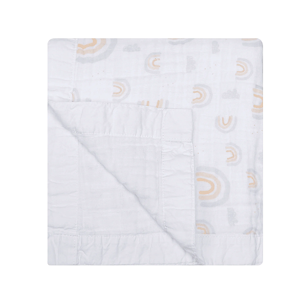 Manta Estampada Papi Soft Reino do Arco Íris 1,0M X 80Cm