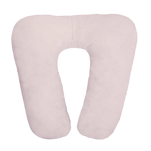 Almofada de Pescoço Lisa Rosa Pálido Papi Baby