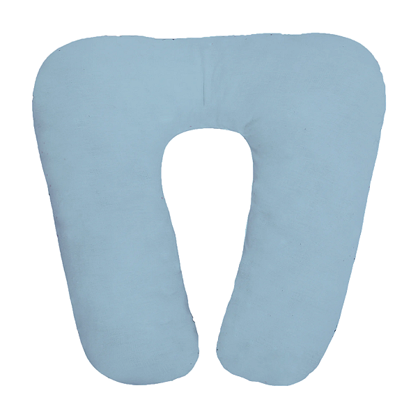 Almofada de Pescoço Lisa Azul Papi Baby