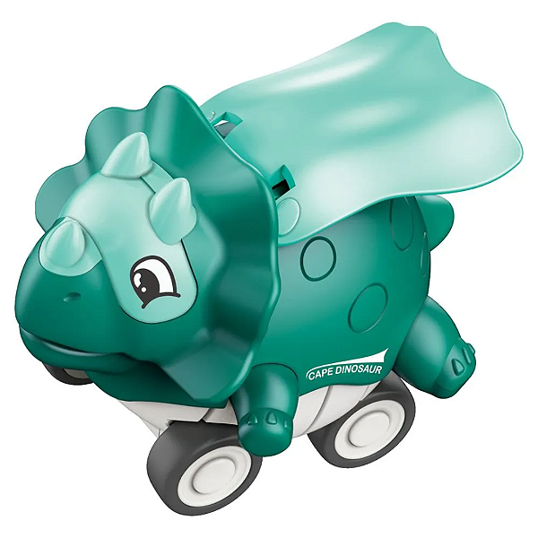 Carrinho De Fricção Dinossauro Infantil Verde - Pimpolho