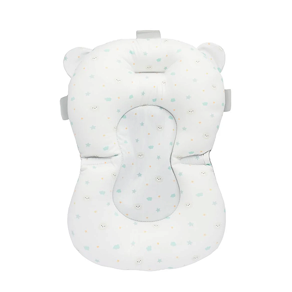 Almofada de Banho para Bebê Estampada Ursinhos - Pimpolho