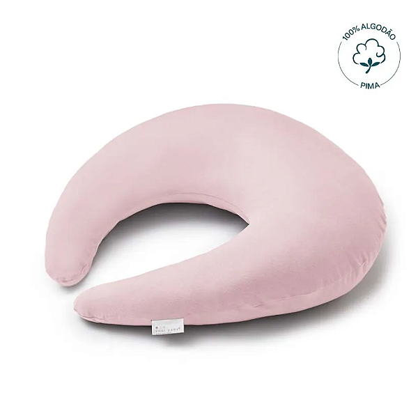 Almofada de amamentação Yogi Moon Rose - Pima - Yogi Baby