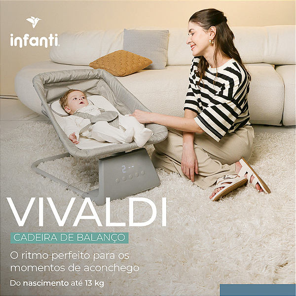 Cadeira de Balanço Automático Vivaldi - Infanti