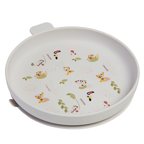 Prato com Ventosa em Silicone Boho Chic - Tiny Love
