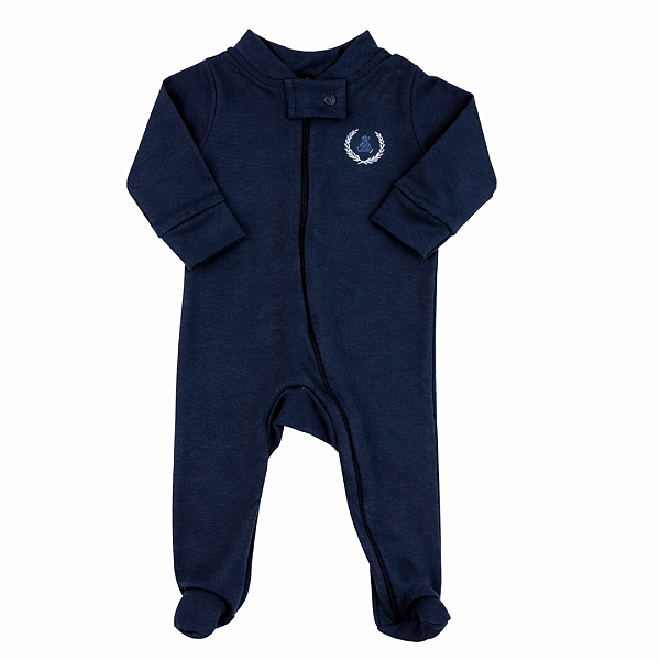 Macacão longo com zíper Azul Marinho - Coquelicot