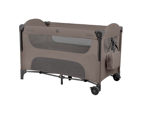 Berço Portátil Milky Way Bege - Kikkaboo