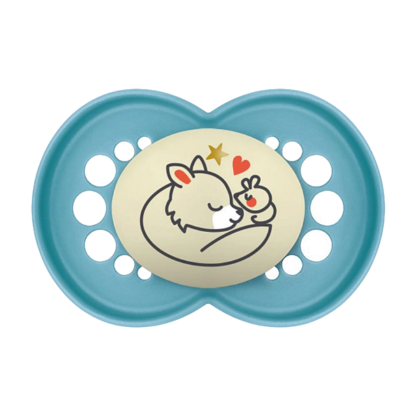 Chupeta MAM Original Night 16+ Meses Azul Embalagem Unitária