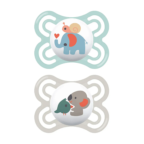 Chupeta MAM Perfect 0-6 meses Neutro Embalagem Dupla