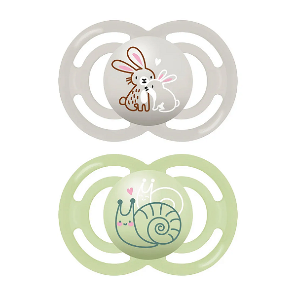 Chupeta MAM Perfect 6+ meses Embalagem Dupla Neutra