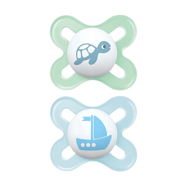 Chupeta MAM Start 0-2 meses Embalagem Dupla Azul