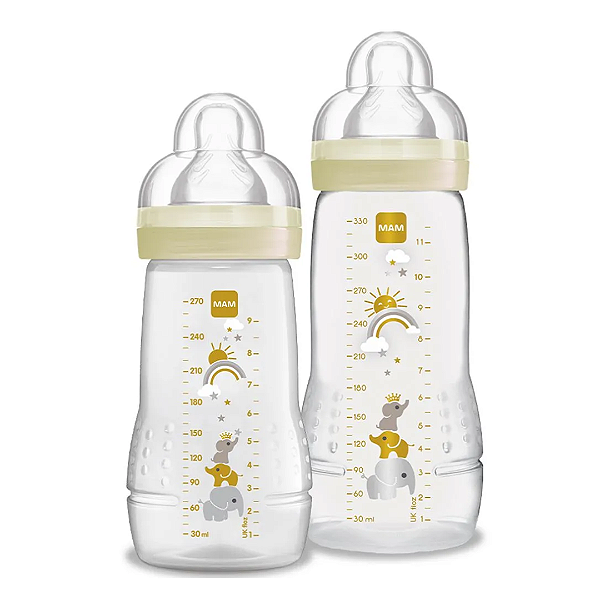 Kit Mamadeira MAM Easy Active Set Neutra 270ml + 330ml