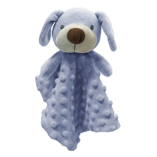 Naninha Minha Primeira Naninha Cão Azul Cashmere - Laço Bebê