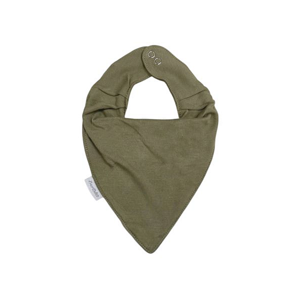 Babador Bandana Bamboo Verde - Laço Bebê