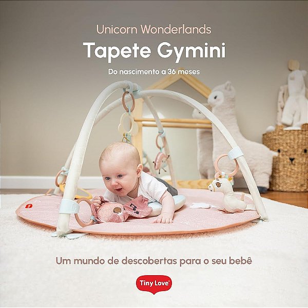Tapete De Atividades Gymini Unicorn Wonderlands -Tiny Love
