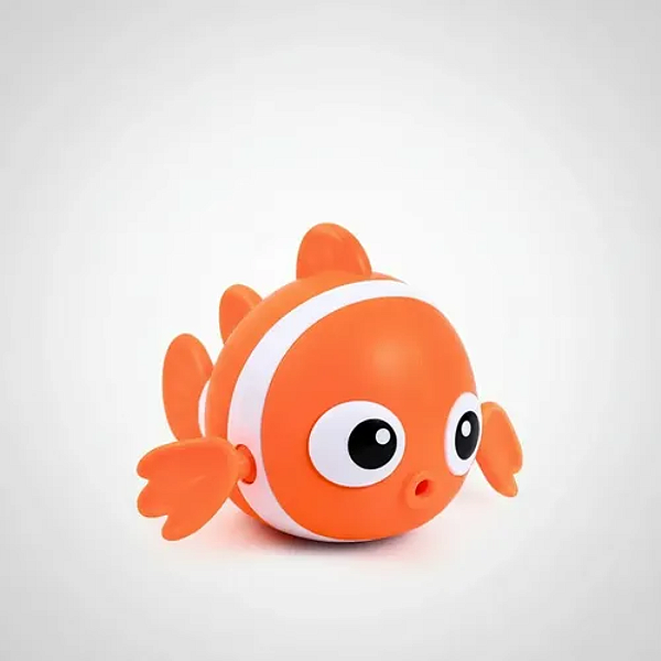 Brinquedo Banho Infantil Peixe Palhaço De Corda Brinquedo Banho - Pimpolho