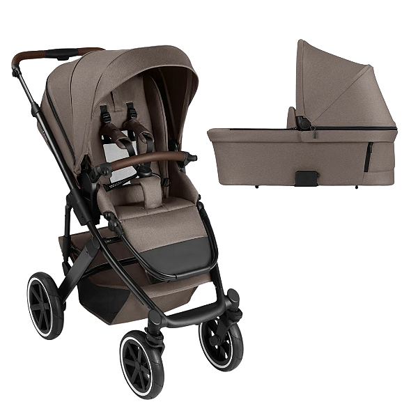 Carrinho de Bebe Salsa 5 Air com Moises - Cor Nature - ABC DESIGN