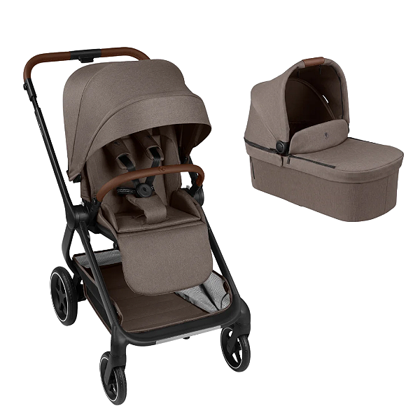 Carrinho City Life com Moisés - Cor Nature - ABC DESIGN