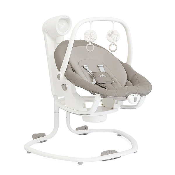 Cadeira Bouncer Serina 2in1 Joie com Balanço Bege Walnut - Joie