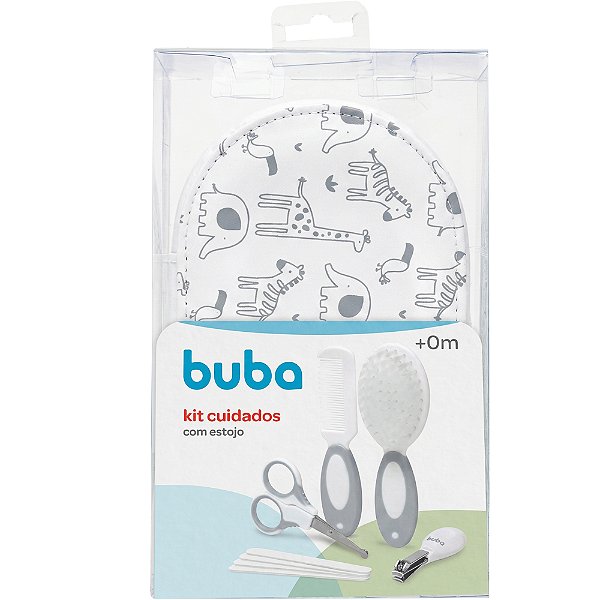 Kit Cuidados com Estojo Cinza - Buba