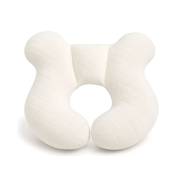 Almofada De Pescoço Bebê Comfort Anatômica Branco - Buba