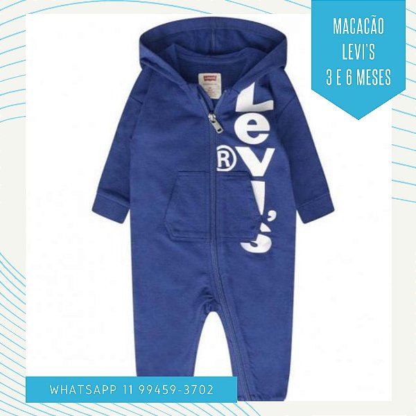 Macacão Levi’s azul