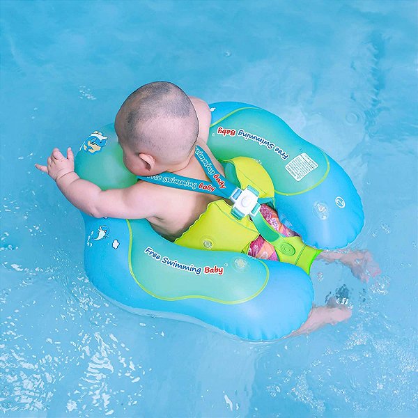 Bóia Infantil Free Swimming Baby - Azul