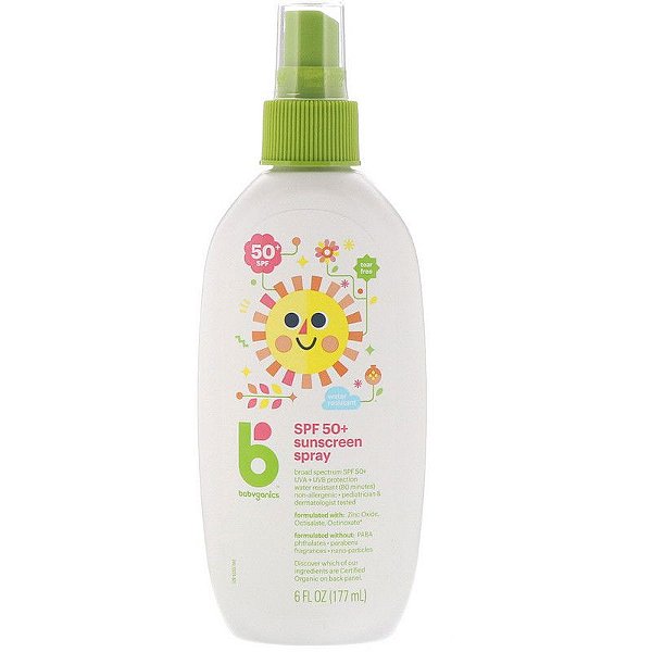 Protetor Solar Babyganics 50 SPF - Spray 177ml PRONTA ENTREGA