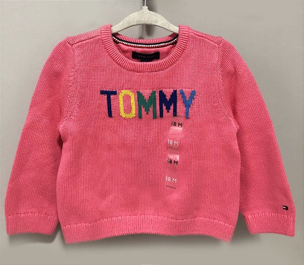 Suéter de tricot Tommy Hilfiger Rosa