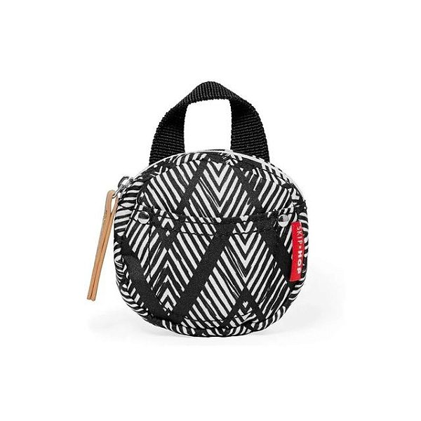 Porta Chupeta Preto e Branco - SKip Hop