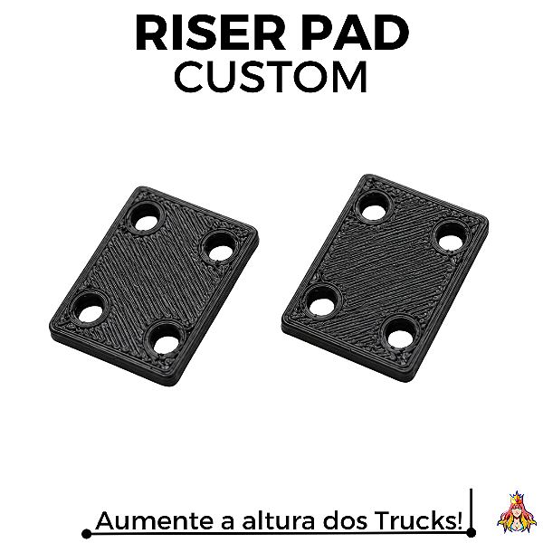 Kit Raiser Pads Custom - Preto