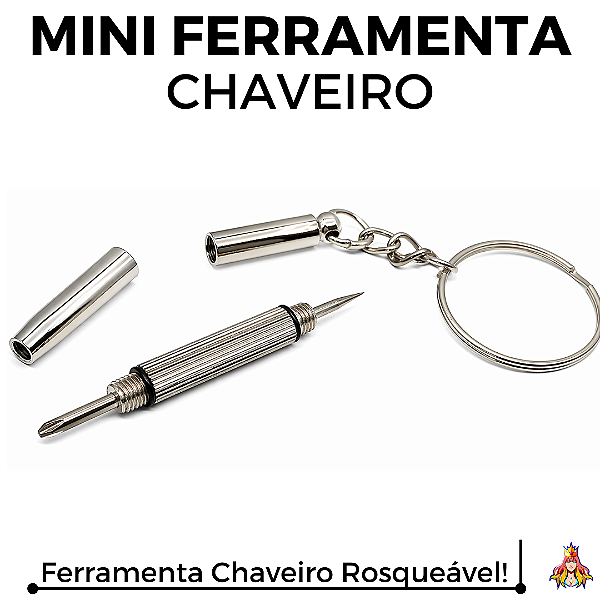 Ferramenta Custom Fingerboard Chaveiro Rosqueável