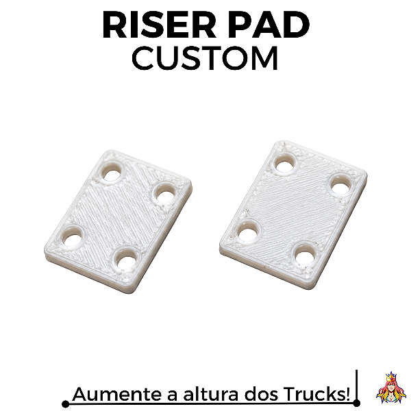 Kit Raiser Pads Custom - Branco