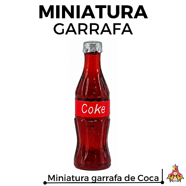 Miniatura Garrafa Coca