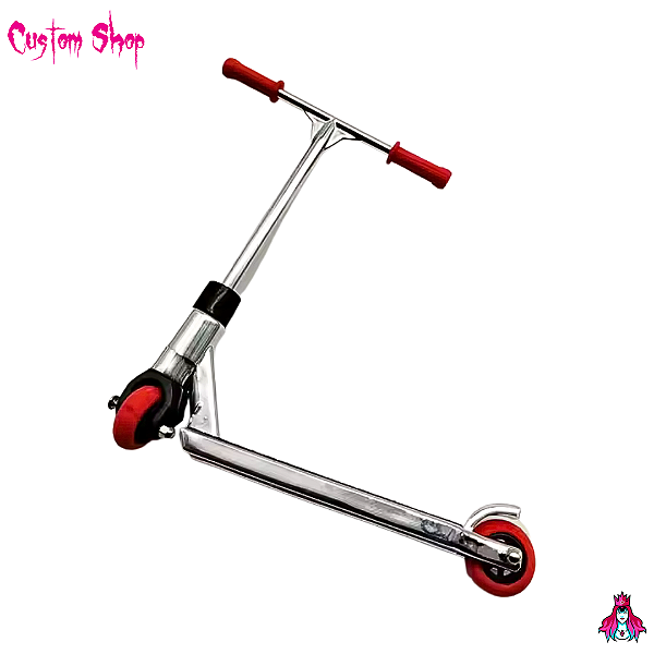 Finger Scooter marca *Custom* cor Silver