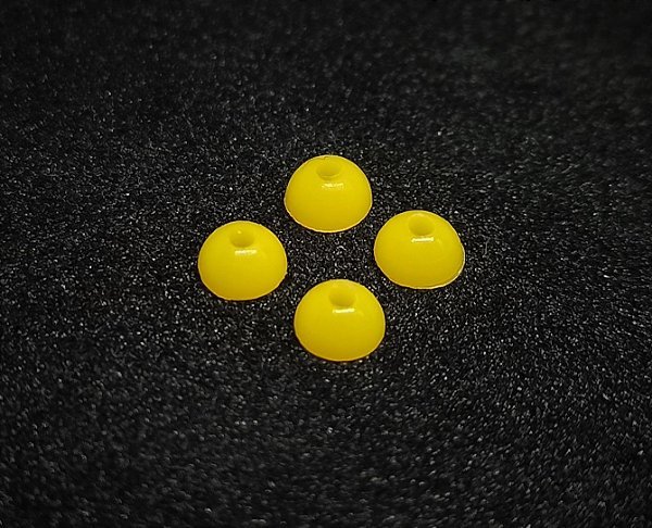Bushings marca Custom modelo ''Roswell'' 80A (Circular Shape) cor Acid Yellow (Moldados)
