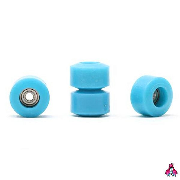 Rodas marca ''Custom'' modelo *Apex* Resin Mix Cor ''Starblue'' (7.7x5.2mm)