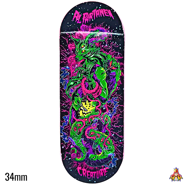 Deck Custom Premium Series - 34mm - “Creature Al Partanen Purple“