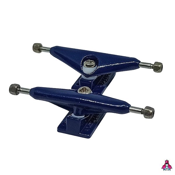 Par de Trucks Completos DT-ZERO Eureka II 34mm (Original) cor Dark Blue