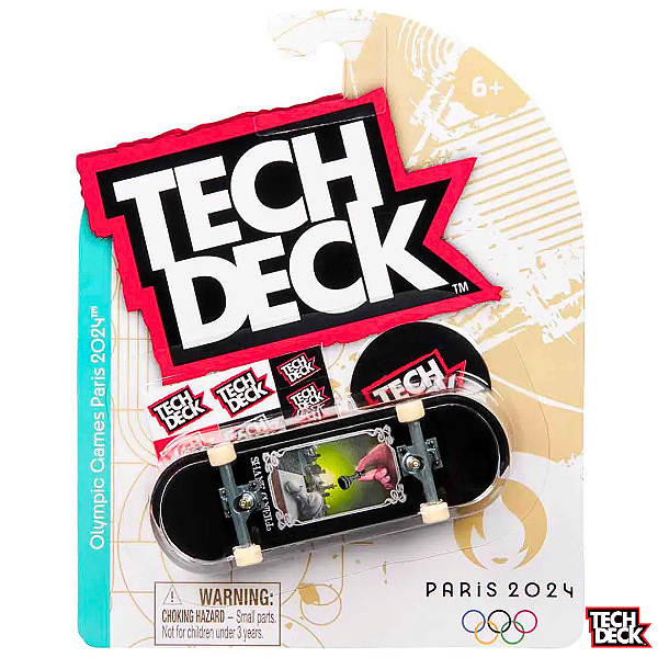 Tech Deck 32mm - Edição Limitada Olímpiadas 2024 Signature Shane O'Neill