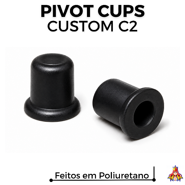 Par Pivot Cups Custom C2 cor Preto