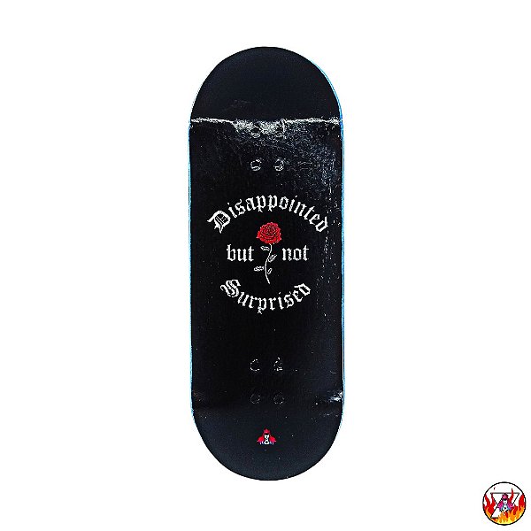 Deck Ultimate Series *Custom Collab Emerald* modelo ''Disappointed but not surprised'' 34x96mm *Heat-Transfer* (100% Maple)