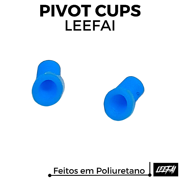Par Pivot Cups Leefai Poliuretano cor Azul